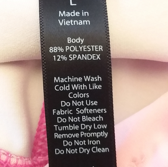 Y398. RBX. LARGE PINK CAPRI PANTS. - Picture 5 of 6